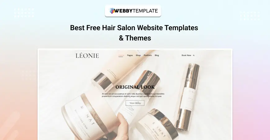 16 Best Hair & Beauty Salon Website Templates Download (Free + Premium)