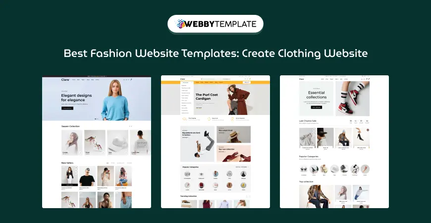 Best Fashion Website Templates: Create Clothing Website in 2025