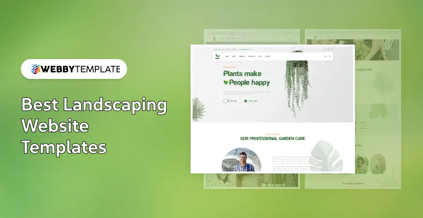 12 Best Gardening & Landscaping Website Templates of 2025