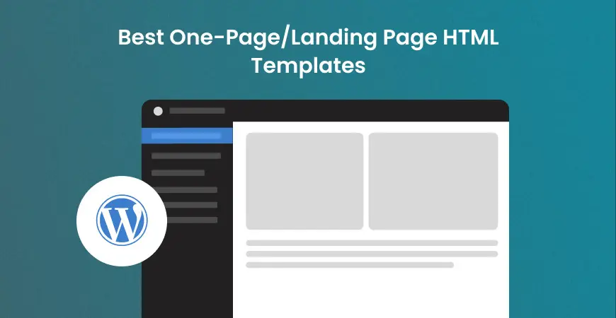 9 Best One-Page Landing Page HTML Templates of 2025 (100% Responsive)