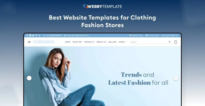 10 Best Website Templates for Clothing Fashion Stores to Inspire You