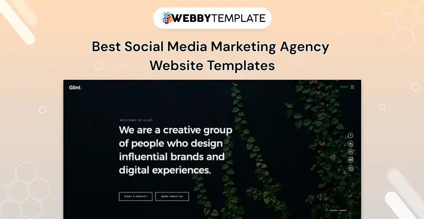 14 Best Social Media Marketing Agency Website Templates