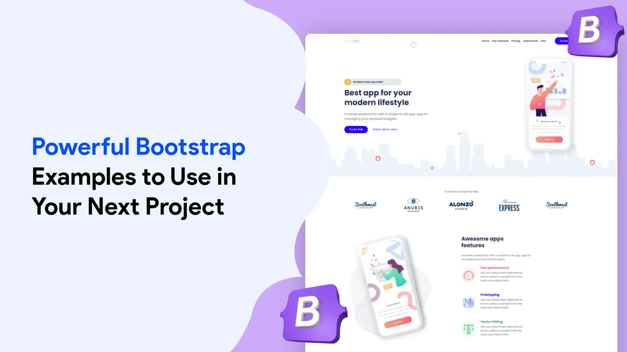 Powerful Bootstrap Examples to Use in Your Next Project